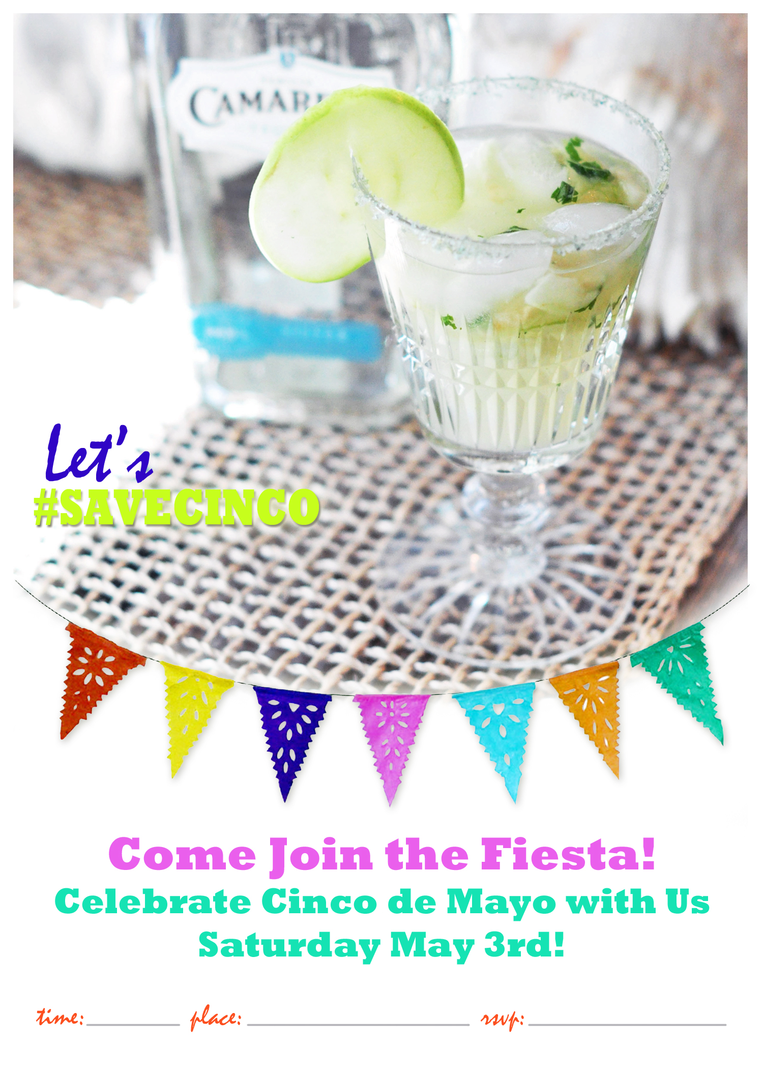 cinco de mayo printable invite RGB