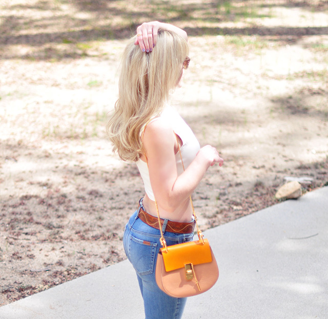 crop top_jeans_chloe bag