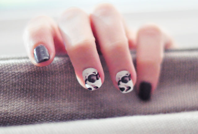 custom nail wrap stickers -doggies