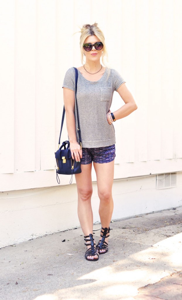 Summer Shorts & Gladiator Sandals // #TargetStyle | ...love Maegan