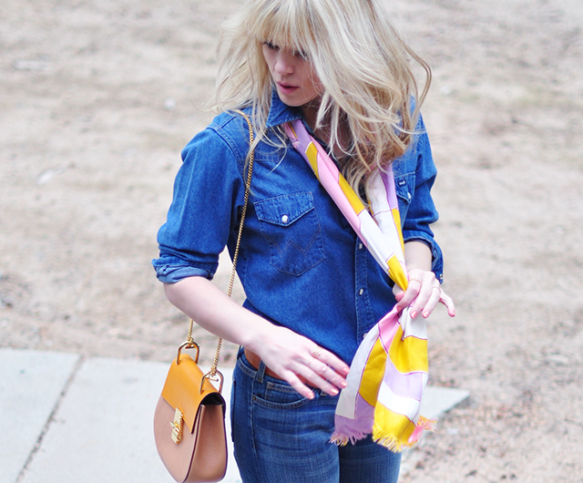 denim on denim_70s_chloe drew bag