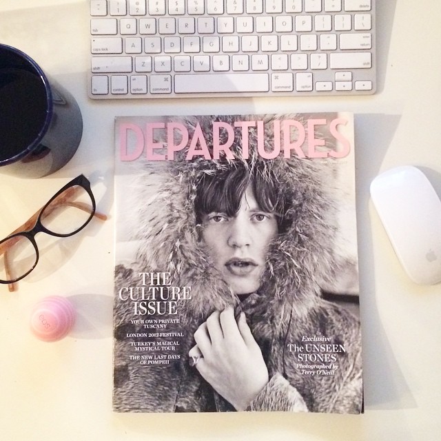 departures mag mick jagger 2012