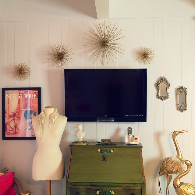 diy sea urchins wall art