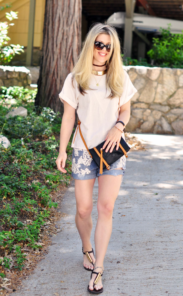 easy summer bohemian outfit