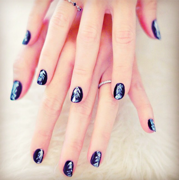 feather nails