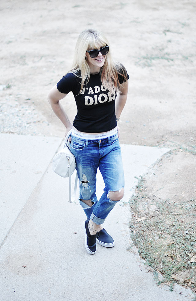 jeans_calvins_j'adore dior t-shirt
