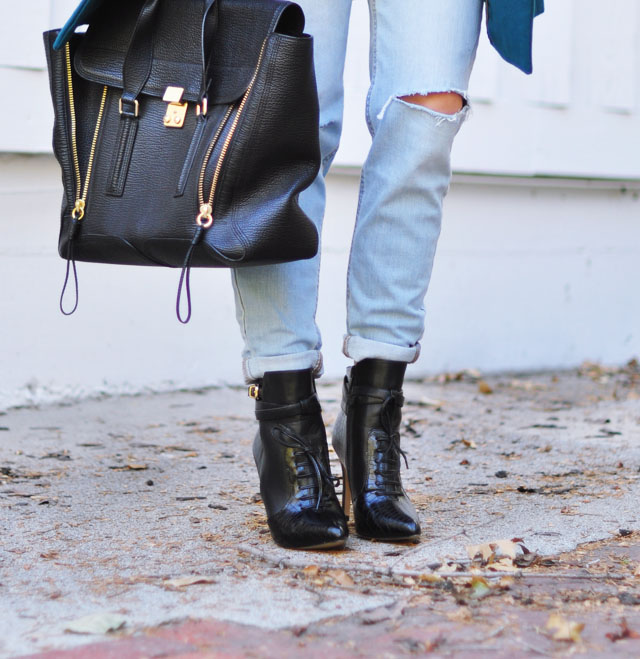 light ripped jeans-Altuzarra boots for Target Style