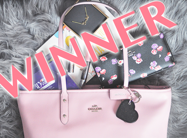 loveMAEGAN COACH giveaway january winner