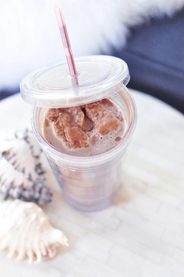 low sugar ice blended mocha frap