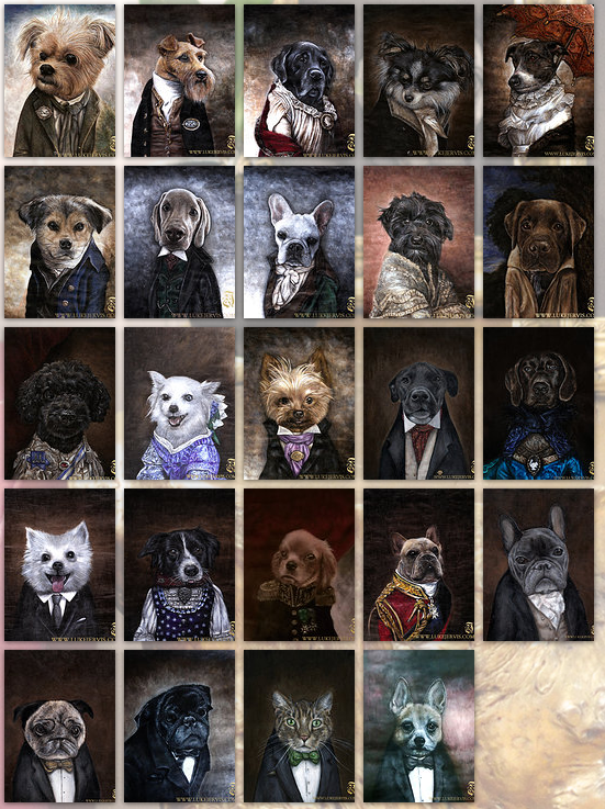 luke jervis custom pet portraits