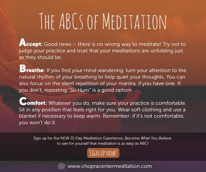 meditation abcs