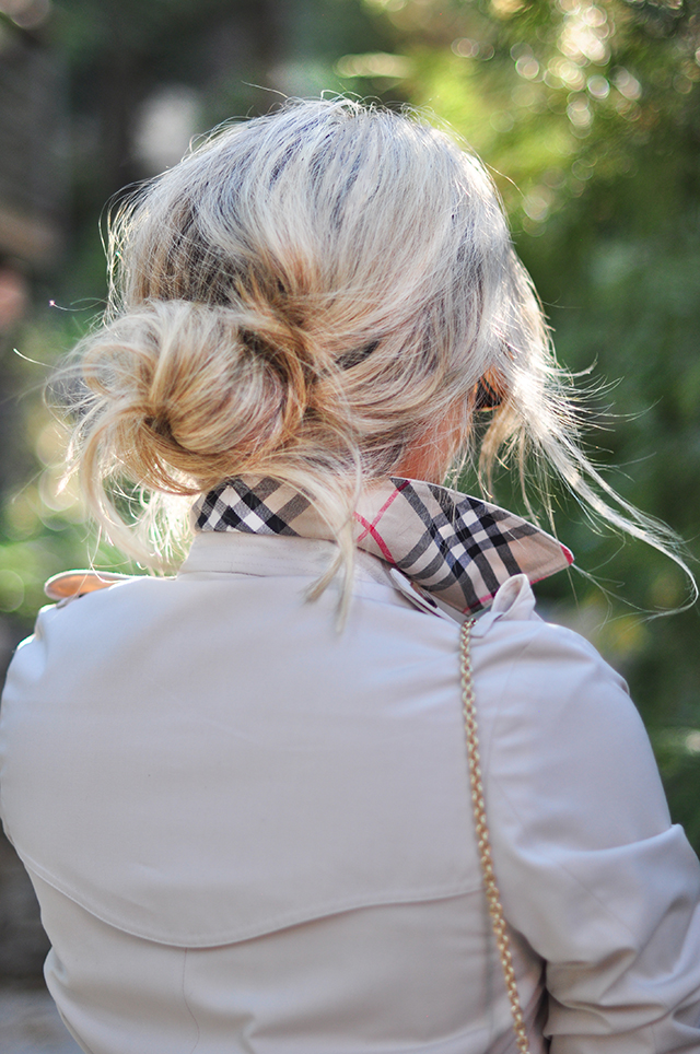 messy-bun_burberry-coat