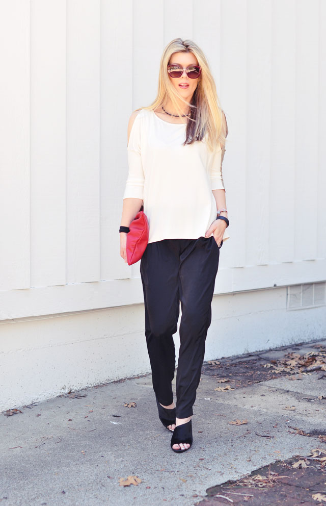 Minimalist Style in Black, White, Red, & Camel | ...love Maegan