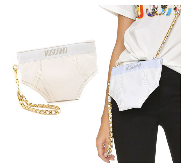 moschino underwear bag