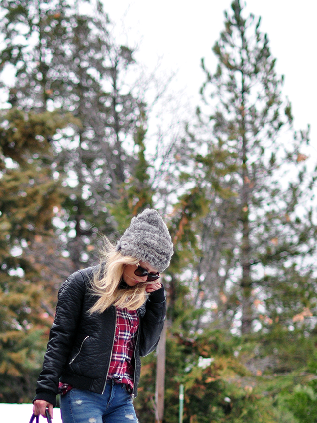 mountain style in the snow