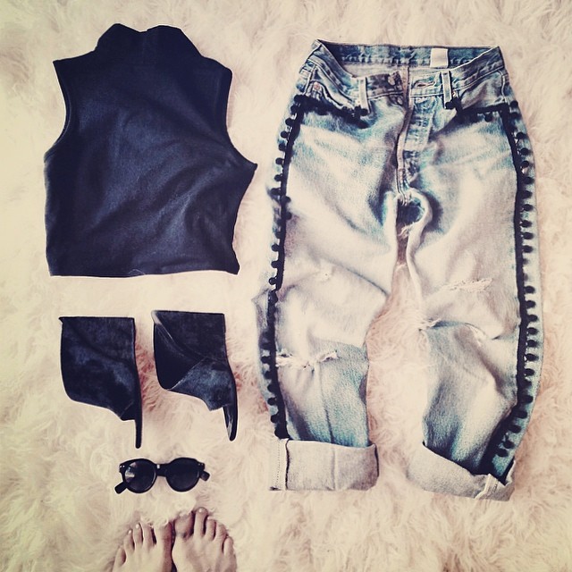 outfit layout