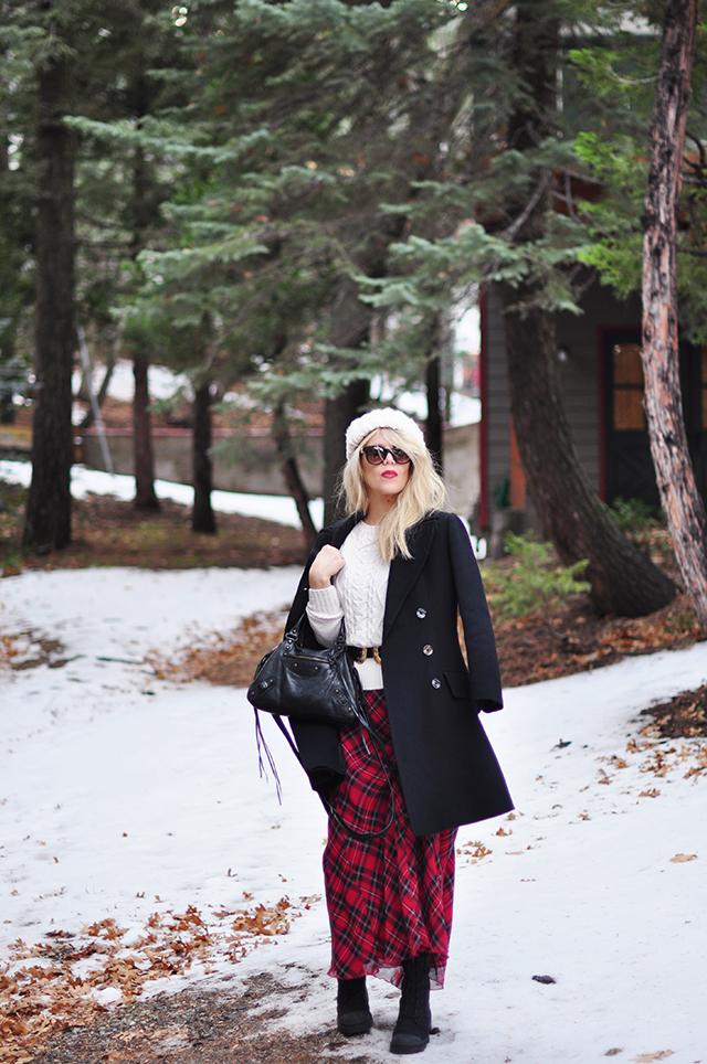 plaid-maxi-dress_combat-boots_vintage-military-coat