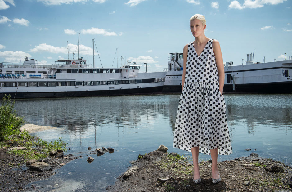 polka dot dress