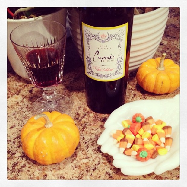 pumkins and wine