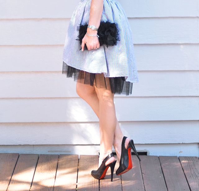 seersucker and tulle_louboutin heels