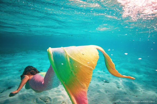 Real Life Mermaids Swim in the Belize Barrier Reef | ...love Maegan