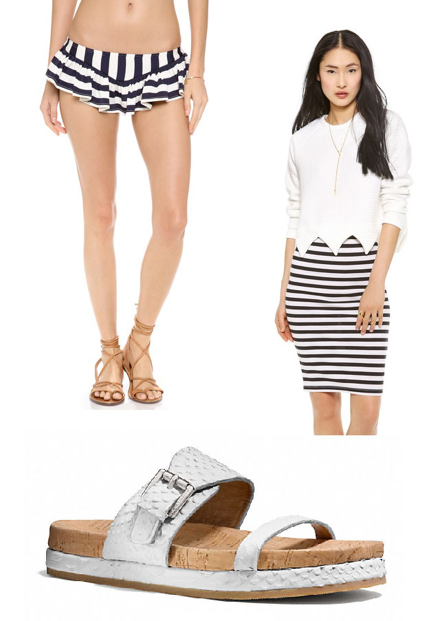 spring shopping-white+stripes