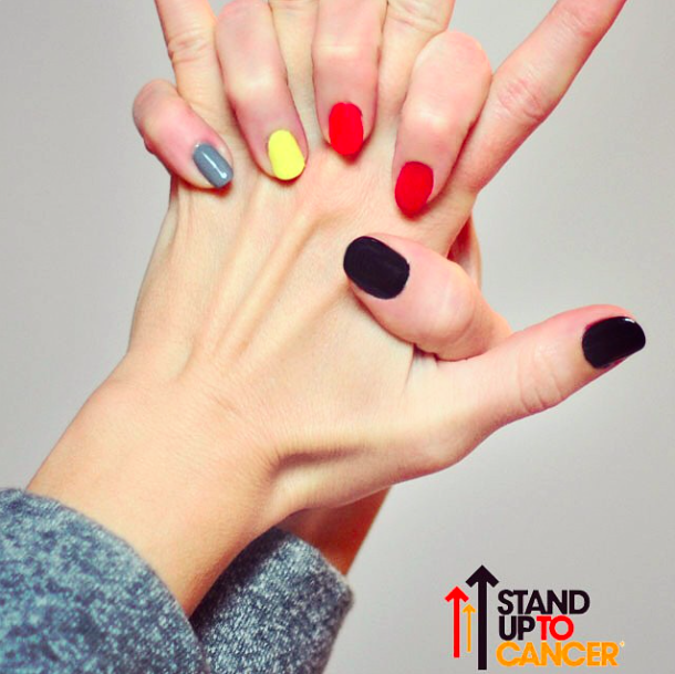 stand up to cancer nails