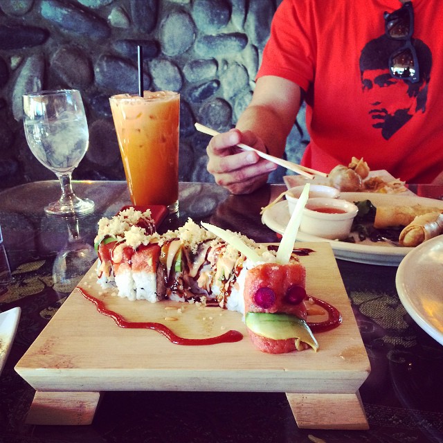 sushi+bruce lee