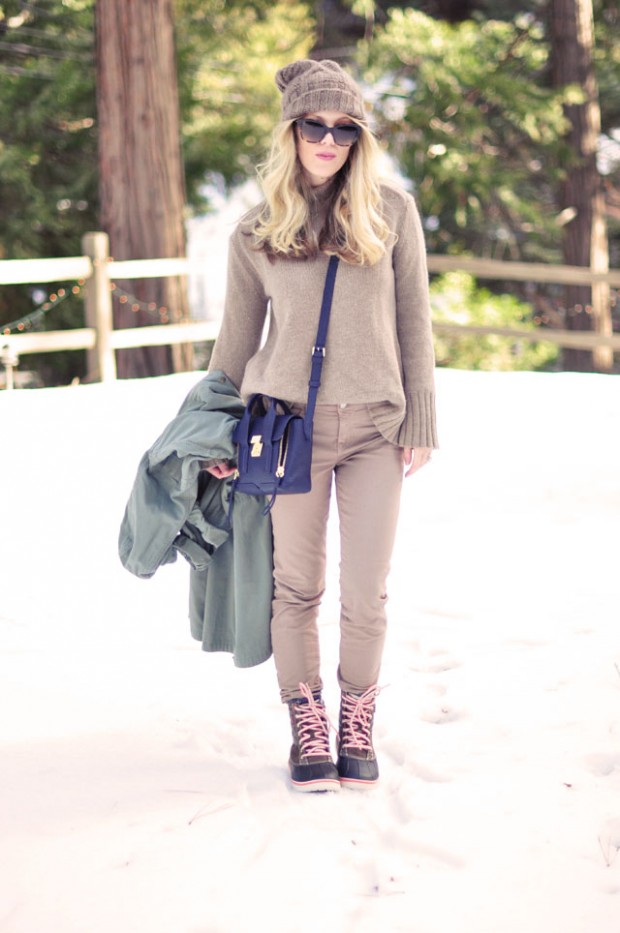 taupe on taupe+winter style
