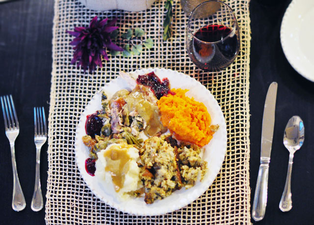 thanksgiving plate