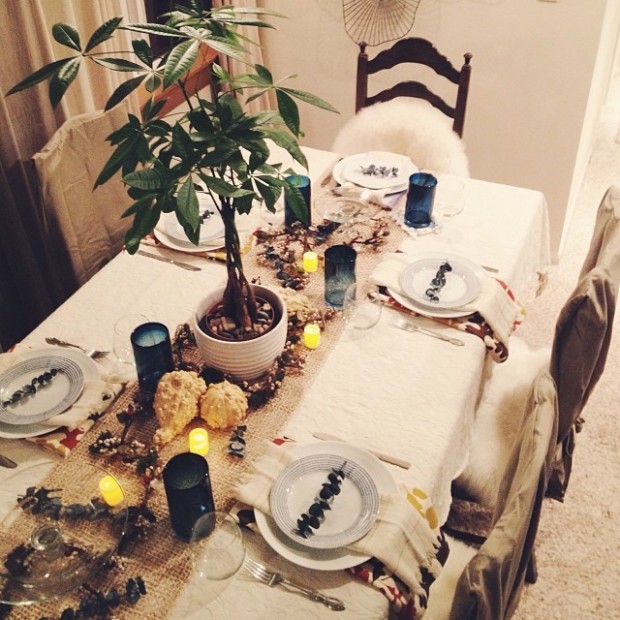 thanksgiving table