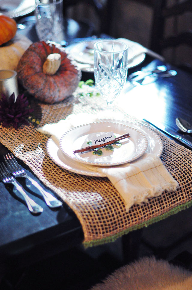 thanksgiving tablescape