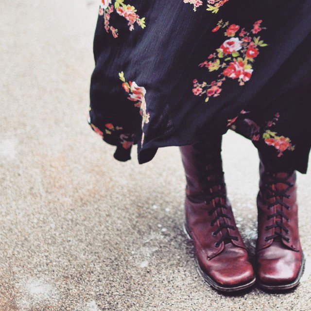 vintage lace up boots